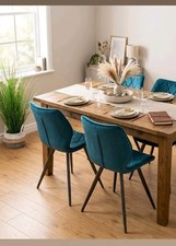 Alfa Diamond Dining Chair Teal