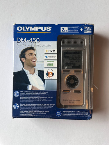 Olympus 450 digital voice - olympus, dm-450