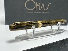 Omas 80 Arte Italiana Anni Burkina Celluloid 14K F Extra Flessibile Nib LE 33/88