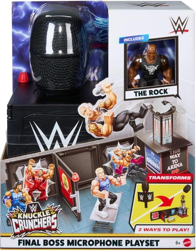 Mattel wwe knuckle crunchers - wwe,