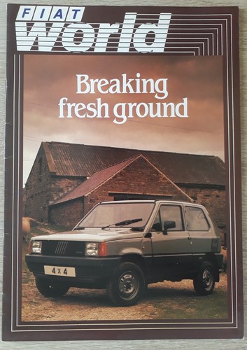 Fiat world magazine brochure - fiat,