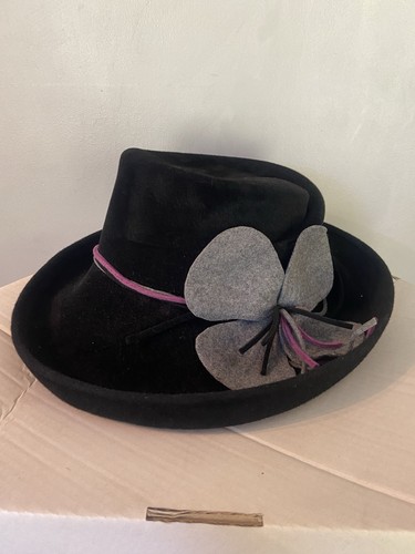 Black wool susy krakowski - black,