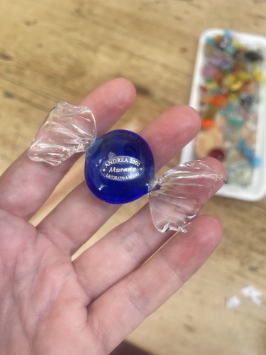 Vintage murano glass sweets - glass,