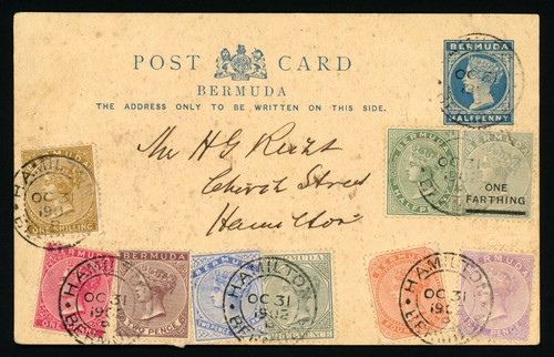 Bermuda 1902 postal card - [bermuda],