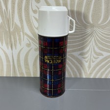 Thermos vintage flask tartan - thermos,