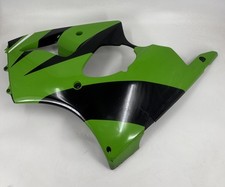 KAWASAKI ZX 600 2000-2002  Left Hand Fairing Black Green  #F21
