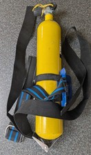Faber Steel Scuba Dive Pony Cylinder 3 Litre 232 Bar Compressed Air Out of Test