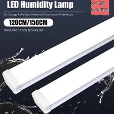 120/150cm LED Wet Room Light Tub Light Tube Lamp Workshop Cellar Waterproof IP65