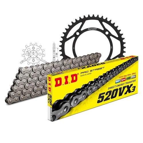 Did motorcycle chain set steel - motorcycle,