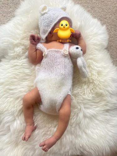 Newborn baby photography - baby, props