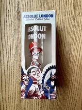 Jamie Hewlett Collaboration Absolut London Limited Edition Glass Tumbler