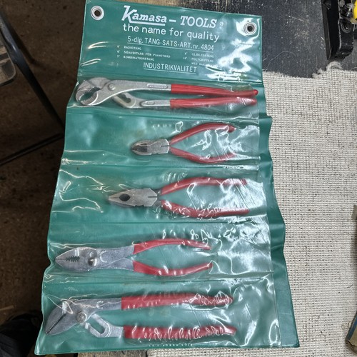 Vintage kamasa plier set - 5,