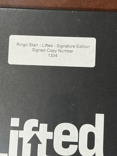 Ringo starr signed - signed, book