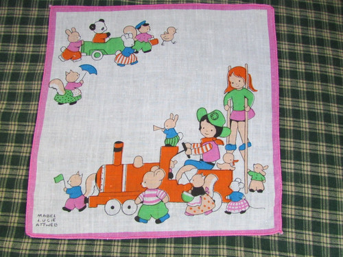 Vintage retro handkerchief - retro,