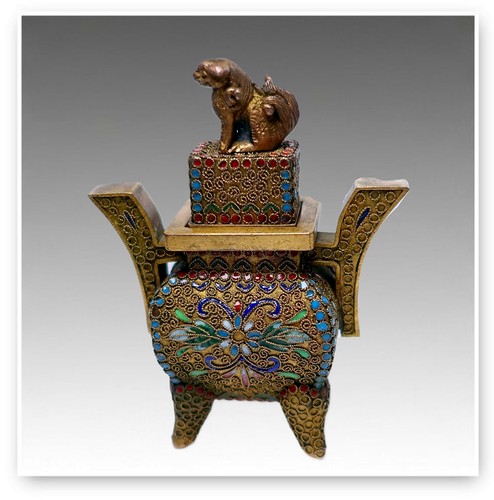 Japanese meiji cloisonne - japanese,