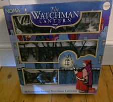 NOMA Vintage Retro Traditional Watchman Lanterns Christmas Xmas Tree Lights 