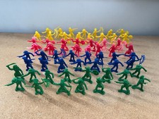 SET OF 60 x VINTAGE PLASTIC