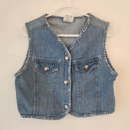 Vintage oshkosh denim vest - vintage,