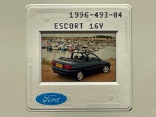 Rare Original Ford Escort 16V Cabriolet Press photo Slide. 1996