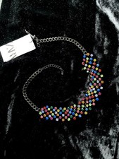 Zara Multicoloured Rhinestone