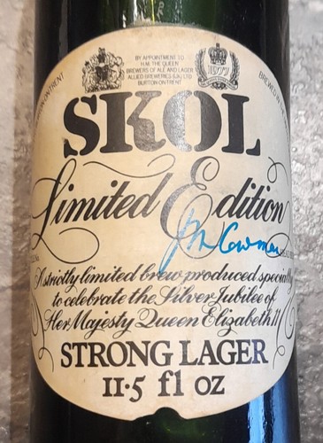Skol 1977 queen - queen's, silver