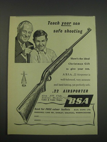 1957 bsa airsporter - .22, ad