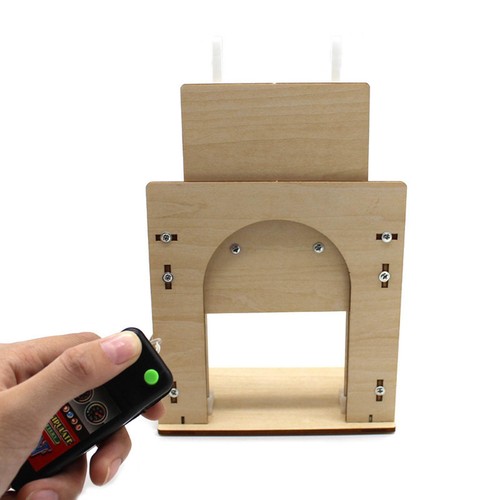 Diy house garage door model - door,