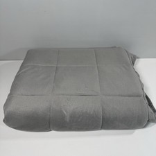 Home Collection Weighted Blanket 7kg 120x190cm Adult Grey Sensory Autism ADHD