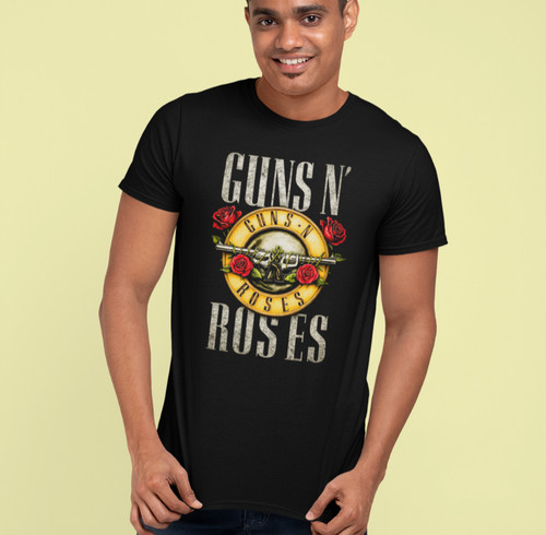 Guns roses black t shirt - n',