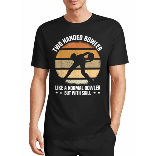 Mens funny bowling - funny, two
