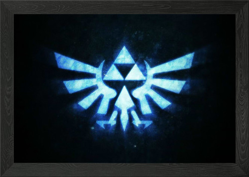 The legend zelda framed - the,