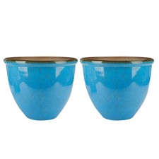[Set of 2] 30cm Round Garden