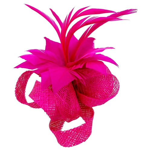 Small flower feather hair - small,