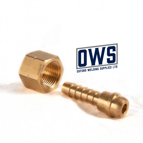Bsp nut with 5 16 - 3/8,