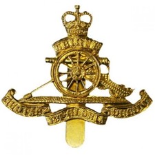 Brass Royal Artillery Beret