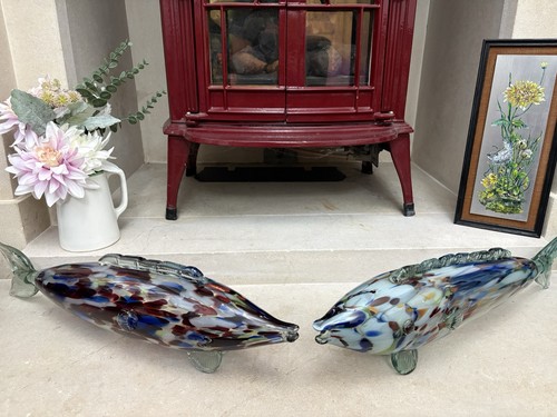 Pair large murano - pair, of