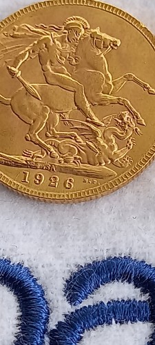 1926 full gold sovereign - sovereign,