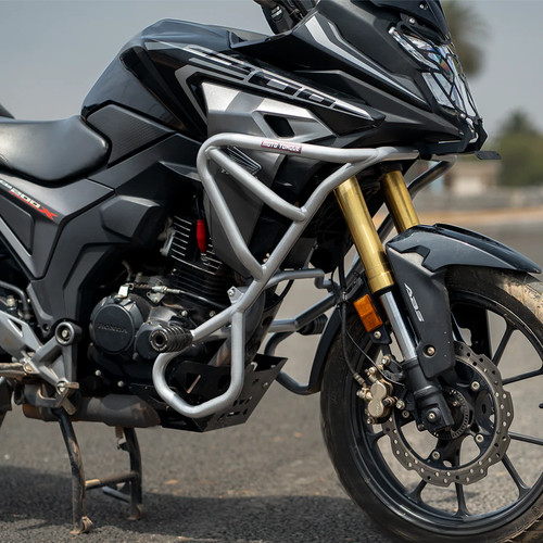 Crash guard with - crash, slider