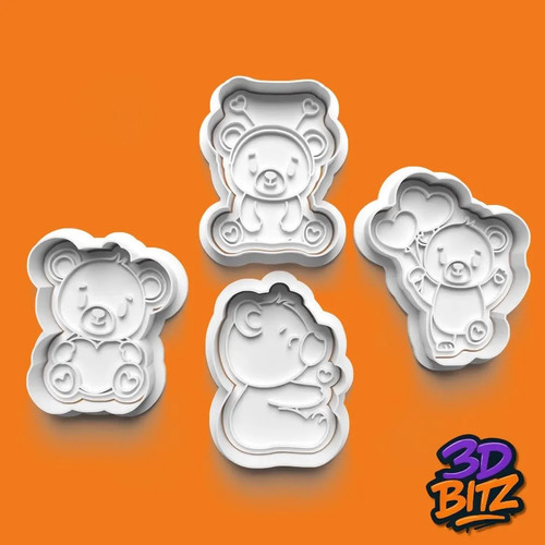 Teddy bear cookie - teddy, &