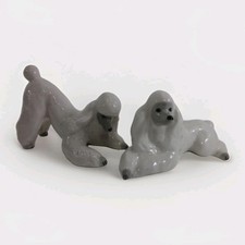 Lomonosov Poodle Figurines