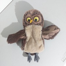 Owl Plush Hand Glove Puppet 