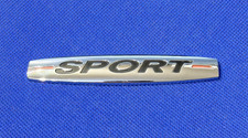 JAGUAR SPORT - CAR BADGE / EMBLEM - REQUIRES NEW ADHESIVE TO REAR