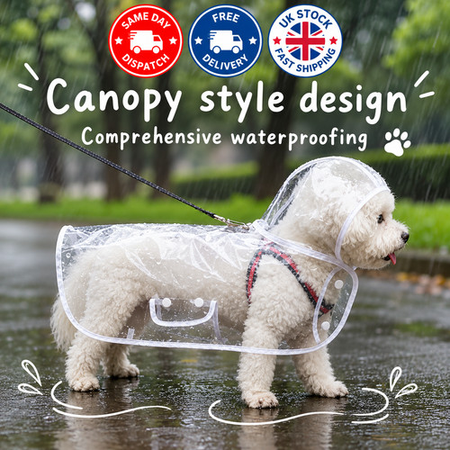 Dog raincoat waterproof - dog,