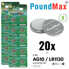 20 X Super AG10, LR1130 LR54