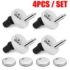 4Pcs Toilet Seat Hinges Soft