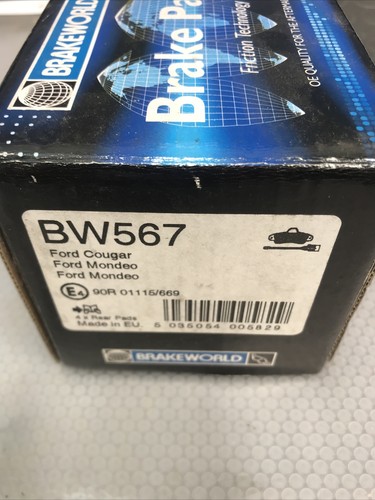 Bw567 fits ford mondeo cougar - bw567,