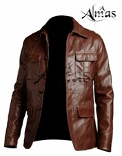Men leather jacket sheepskin - men's,