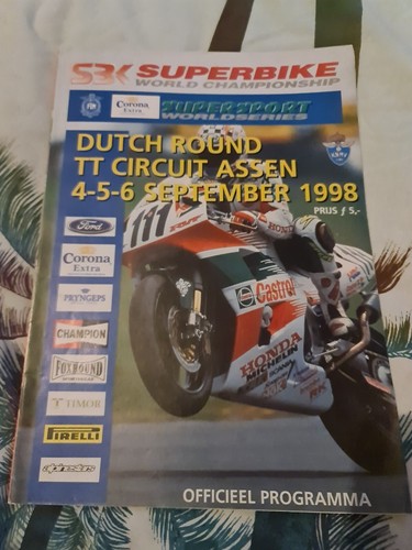 World superbike programme - superbike,