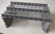 OO Gauge Twin Track Bridge Girder and Support Piers for Model Railway