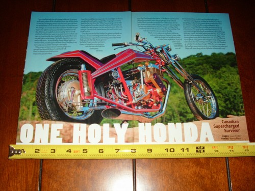 Honda cb750 sohc - honda, supercharged
